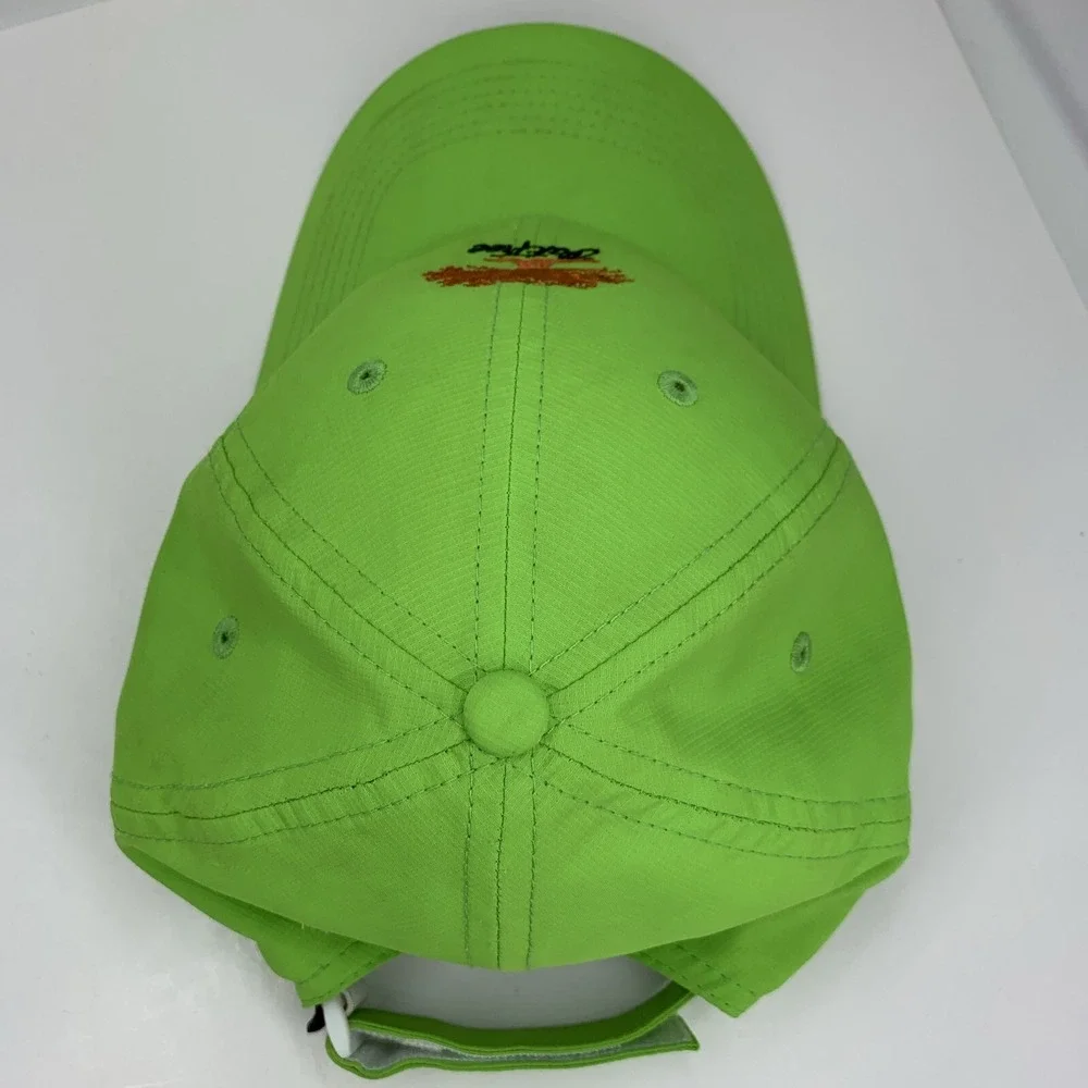 Oak Tree Country Club Hat Junior Fit Bright Green Imperial Oklahoma Golf Cap